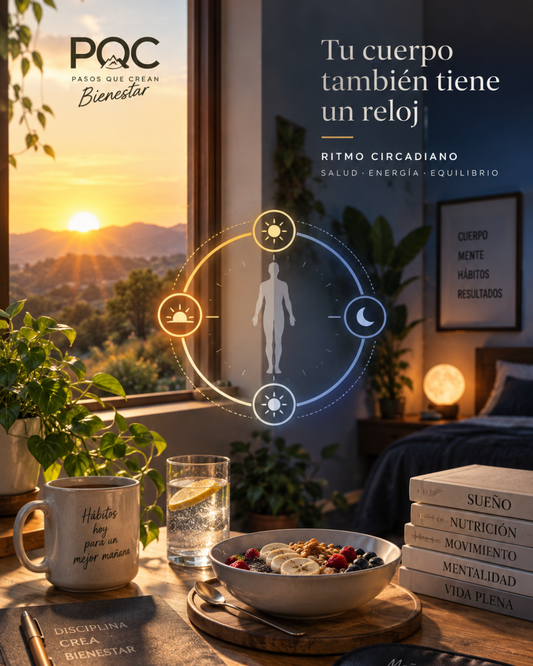 Ritmo circadiano: el reloj interno que regula tu energía, tu sueño y tu salud