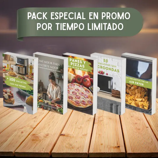 Domina tu Air Fryer | Pack de recetas paso a paso